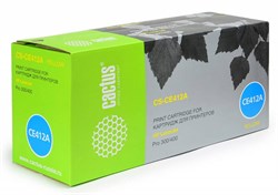 Лазерный картридж Cactus CS-CE412A (HP 305A) желтый для HP Color LaserJet M351, M351a Pro, M375, M375nw MFP Pro, M451, M451dn Pro, M451dw Pro, M451nw Pro, M475, M475dn MFP Pro, M475dw MFP Pro (2'600 стр.) - фото 8822