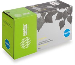 Лазерный картридж Cactus CS-Q6472A (HP 502A) желтый для HP Color LaserJet 3600, 3600DN, 3600N (4'000 стр.) - фото 8966