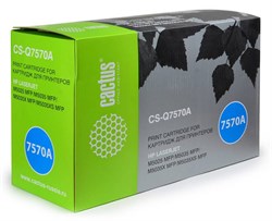 Лазерный картридж Cactus CS-Q7570A (HP 70A) черный для принтеров HP LaserJet M5025 MFP, M5035 MFP, M5035x MFP, M5035xs MFP, M5039 Enterprise, M5039xs MFP (15'000 стр.) - фото 9011