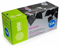 Лазерный картридж Cactus CS-CF333A (HP 654A) пурпурный для HP Color LaserJet M651, M651dn, M651n, M651xh (15'000 стр.) - фото 9080