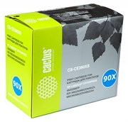 Лазерный картридж Cactus CS-CE390X (HP 90X) черный увеличенной емкости для HP LaserJet M602dn, M602n, M602x, M603dn, M603n, M603xh, M4555 MFP Enterprise, M4555dn MFP, M4555f MFP, M4555fskm MFP, M4555h MFP (24'000 стр.)