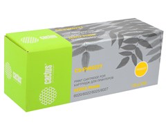 Лазерный картридж Cactus CS-PH6022Y (106R02762) желтый для Xerox Phaser 6020, 6020bl, 6022, 6022nl; WorkCentre 6025, 6025bl, 6027, 6027nl (1'000 стр.)