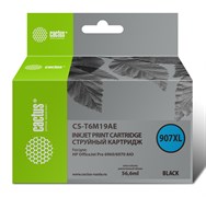 Струйный картридж Cactus CS-T6M19AE (907XL) черный для HP OfficeJet pro 6960, 6970 (56,6 мл)