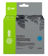 Струйный картридж Cactus CS-C6615 (HP 15) черный для HP Color Copier 310, DeskJet 3820, 840, 840C, 916C, 920, 920C, 940, 940C, Digital Copier Printer 310, Fax 1230, OfficeJet 5105, 5110, V30, V40, V45, PSC 500, 750, 950 (44 мл)