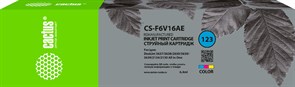 Струйный картридж Cactus CS-F6V16AE (№123) многоцветный для HP DeskJet 2130 (4 мл)