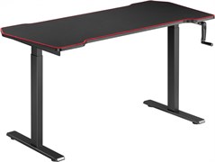 Стол для компьютера Cactus CS-MDL-BK столешница МДФ черный, столешница 140x67 см