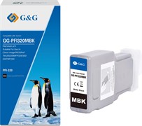 Струйный картридж G&amp;G GG-PFI320MBK (PFI-320MBK) черный матовый для Canon imagePROGRAF TM-200, 200MFP, 205, 300, 300MFP, 305 (300 мл)
