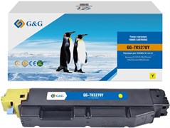 Лазерный картридж G&amp;G GG-TK-5270Y (TK5270Y) желтый для Kyocera ECOSYS P6230cdn, M6230cidn, M6630cidn (6'000 стр.)