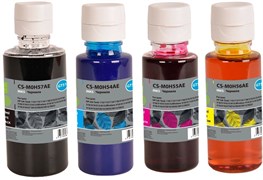 Чернила Cactus CS-GT51/GT52SET (1х90 мл, 3х70 мл) голубой/пурпурный/желтый/черный набор для HP Ink Tank 110, 115, 116, 118, 310, 315, 316, 318, 319, 515, 615; Wireless 410, 411, 415, 416, 418, 419;GT 5810, 5820, 5812, 5822