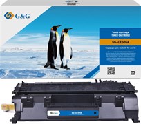Лазерный картридж G&amp;G GG-CE505A (GG-CE505A UNIVERSAL) черный для HP LaserJet P2035, P2035n, P2055d, P2055dn, P2055x; LaserJet Pro 400 M401, M401a, M401n, M401d, M401dn, M401dne, M401dw, MFP M425, MFP M425dn, MFP M425dw Canon i-SENSYS LBP6300dn, 6310dn, 66