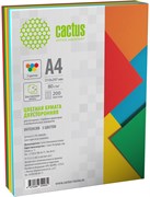 Бумага Cactus CS-CPC-A480200 A4/80г/м2/200л./радуга интенсив (5цветов)