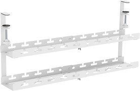 Кабель-канал Cactus CS-CM-700-2WT для столов 72.8x13.5x34.2см белый