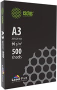 Бумага Cactus CS-LPA390500 A3/90г/м2/500л./белый CIE170% для лазерной печати