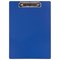 Доска-планшет Brauberg "Number One" синяя с прижимом А4 (228х318 мм) - фото 14372