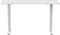 Стол для компьютера Cactus CS-EDL-WWT столешница ДСП белый, каркас белый, столешница 160x60 см - фото 21675