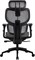 Кресло Cactus CS-MC555-GY черный/серый сетка с подголов. крестов. пластик пластик черный - фото 23939