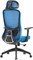 Кресло Cactus CS-MC515-BL темно-синий сиденье темно-синий сетка/ткань с подголов. крестов. пластик пластик черный - фото 24035