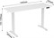 Стол для компьютера Cactus CS-EDL-WWT столешница ДСП белый, каркас белый, столешница 160x60 см - фото 24237