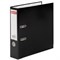 Папка-регистратор Brauberg, покрытие пластик, 75 мм, прочная, с уголком, черная - фото 24876