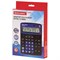 Калькулятор настольный Brauberg Extra-12-BKBU (206x155 мм), 12 разрядов, двойное питание, черно-синий - фото 25234